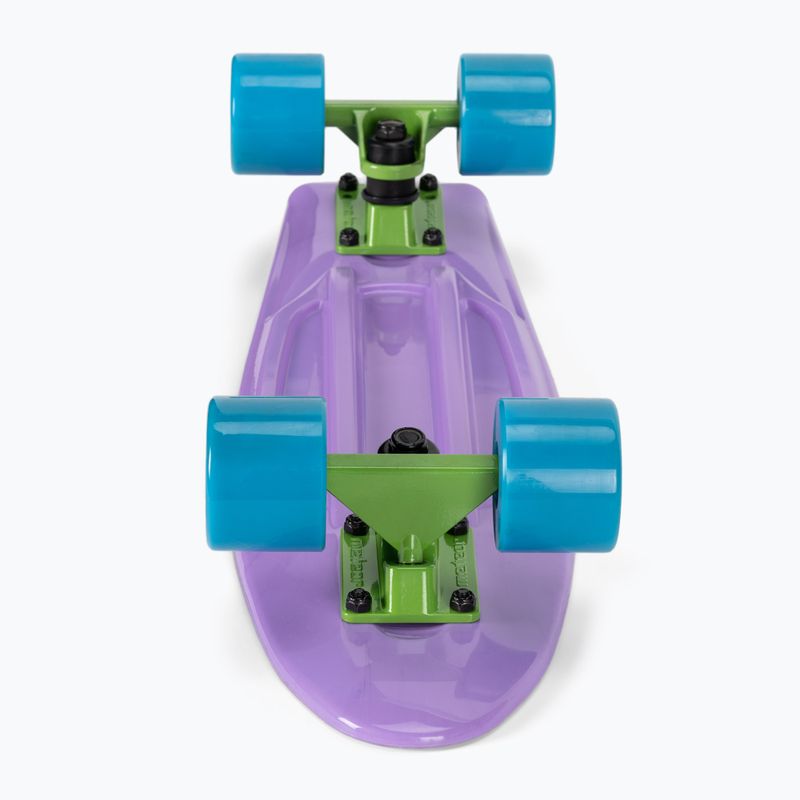 Meteor flip skateboard 23693 viola/blu neon/giallo neon 5