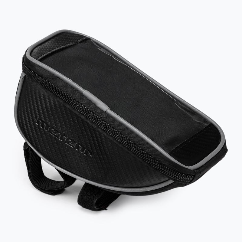 Borsa da manubrio Meteor per bicicletta Foton nero