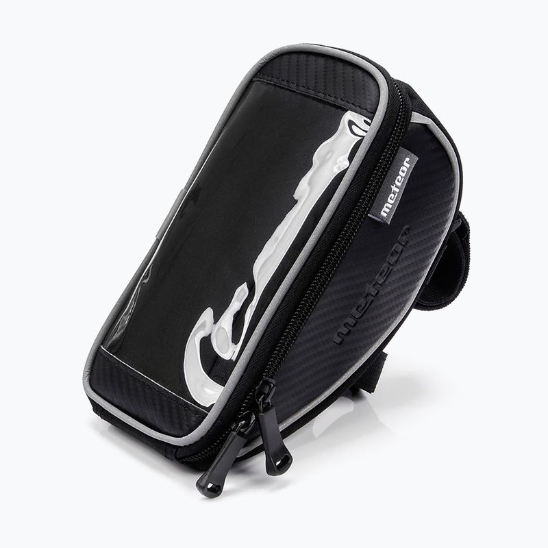 Borsa da manubrio Meteor per bicicletta Foton nero 5