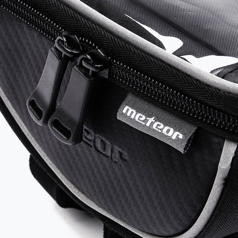 Borsa da manubrio Meteor per bicicletta Foton nero 8
