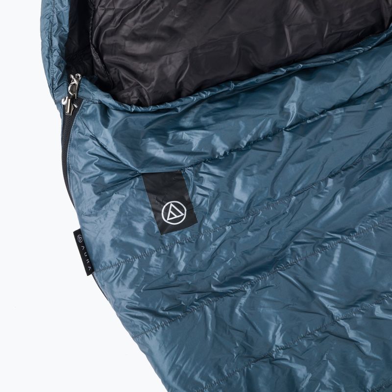 Sacco a pelo AURA Nom 200 195 cm/destra in acciaio 6