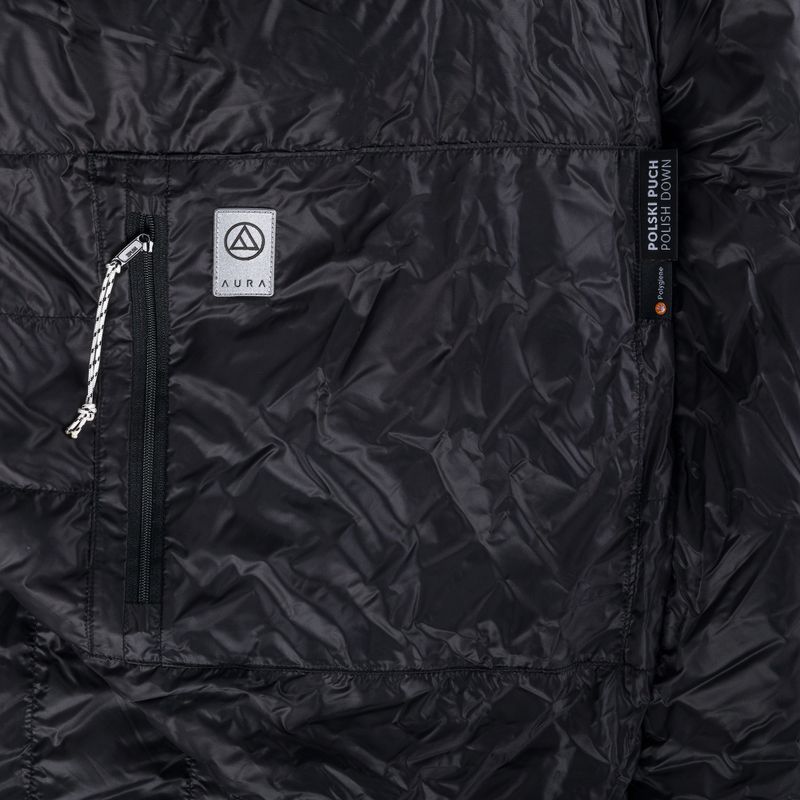 Sacco a pelo AURA Nom 200 195 cm/destra in acciaio 7