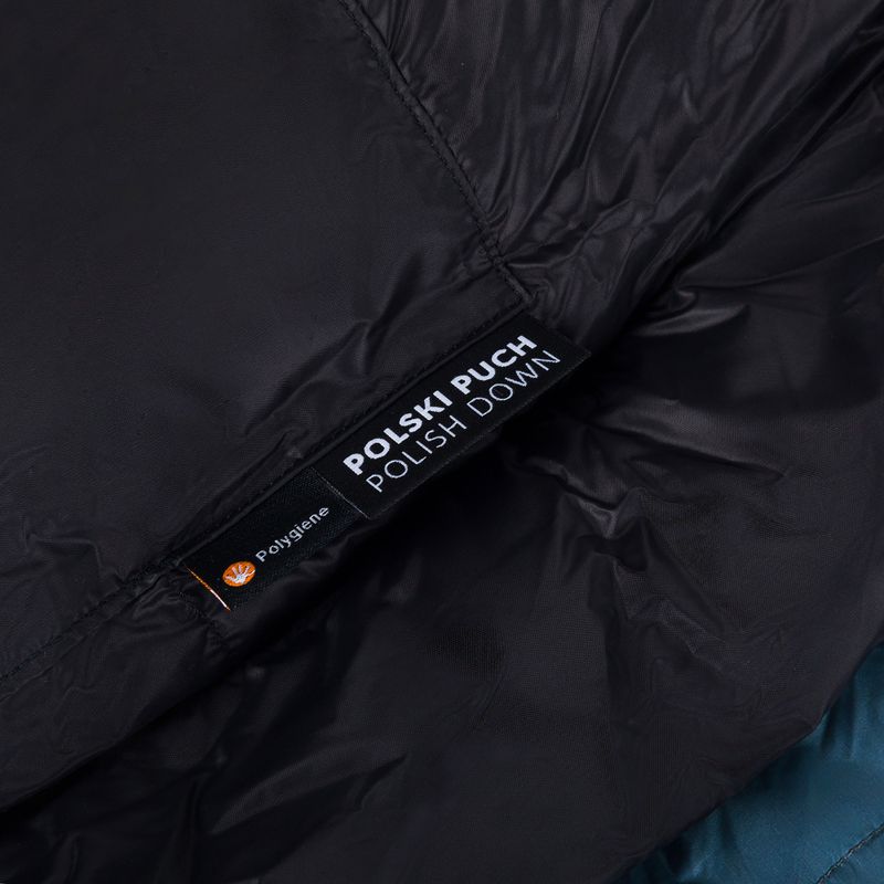 Sacco a pelo AURA Nom 200 195 cm/destra in acciaio 8