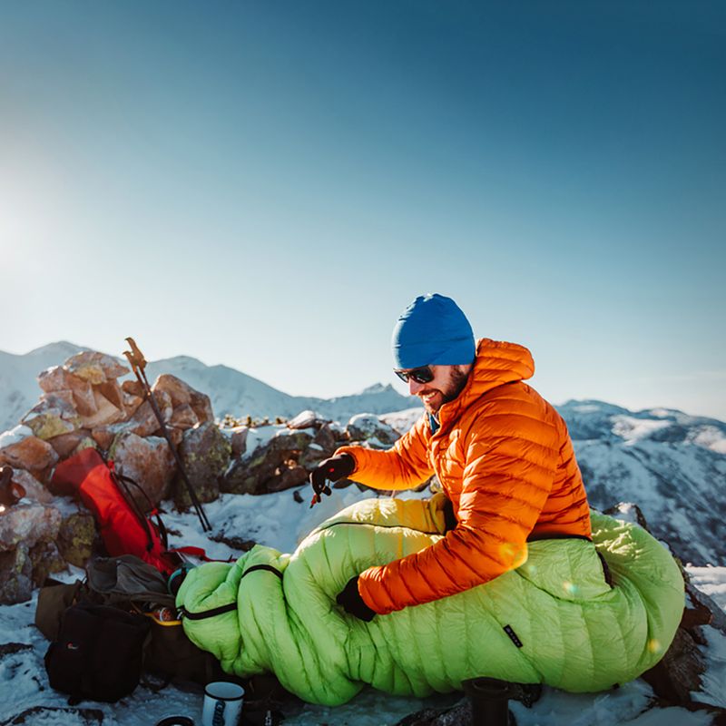 Sacco a pelo AURA AR 300 195 cm verde lime 16