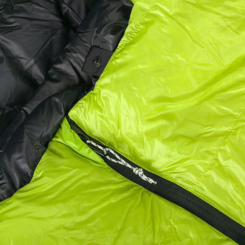 Sacco a pelo AURA AR 600 180 cm verde lime 7
