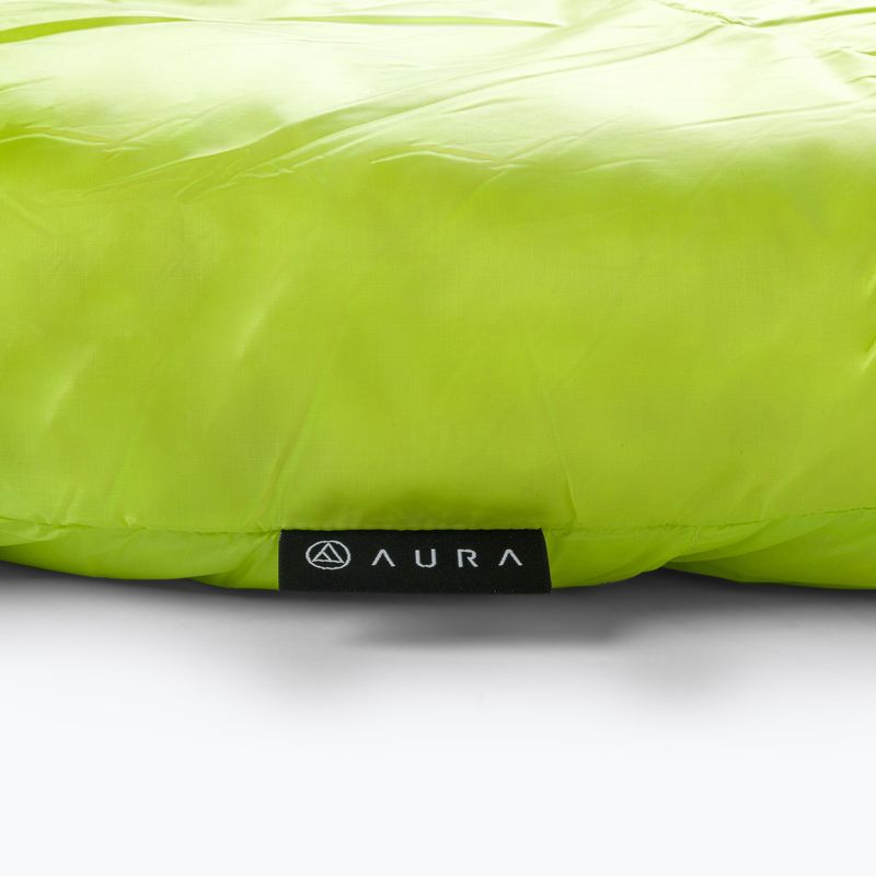 Sacco a pelo AURA AR 600 180 cm verde lime 8