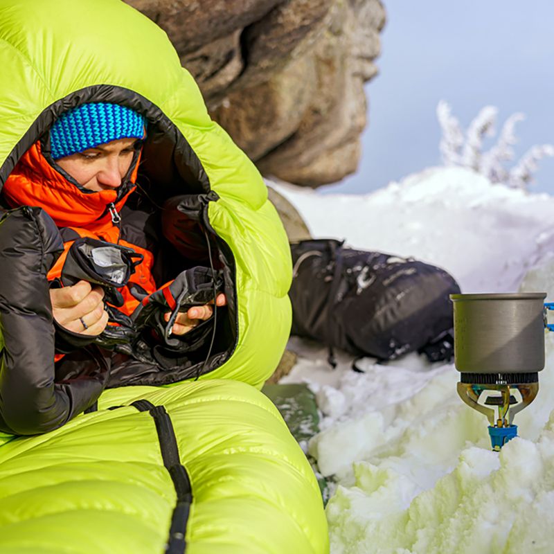 Sacco a pelo AURA AR 600 195 cm, verde lime 15