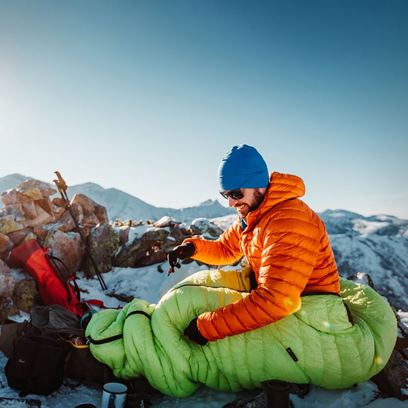 Sacco a pelo AURA AR 600 195 cm, verde lime 16