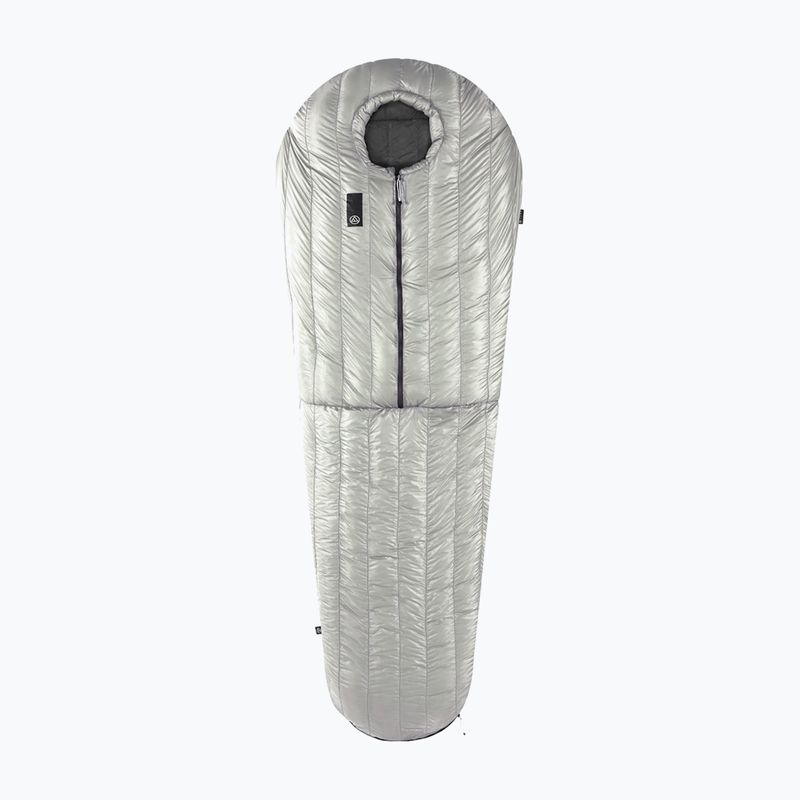 Sacco a pelo AURA Oxy 400 180 cm grigio chiaro