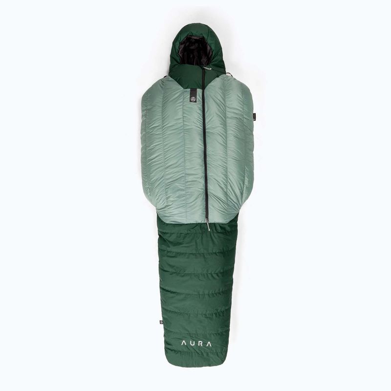 Sacco a pelo AURA X 450 180 cm verde