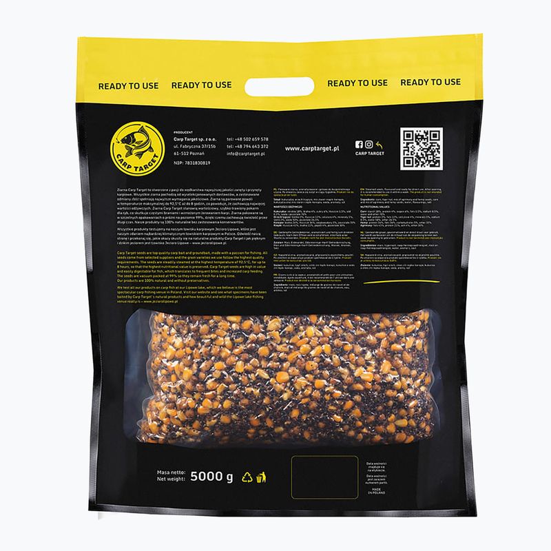 Carpa Miscela di cereali Target 0031 Mais-Congo-Rubarbaro-Nut 25% 2