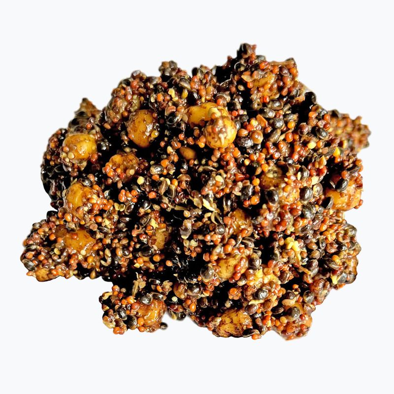 Miscela di cereali Carp Target 0061 Canapa-Noci di tigre-Rabarbaro 33%. 2