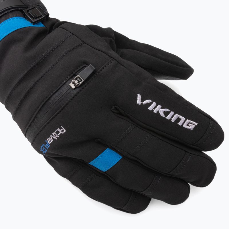 Guanti da sci da uomo Viking Kuruk Ski blu 4