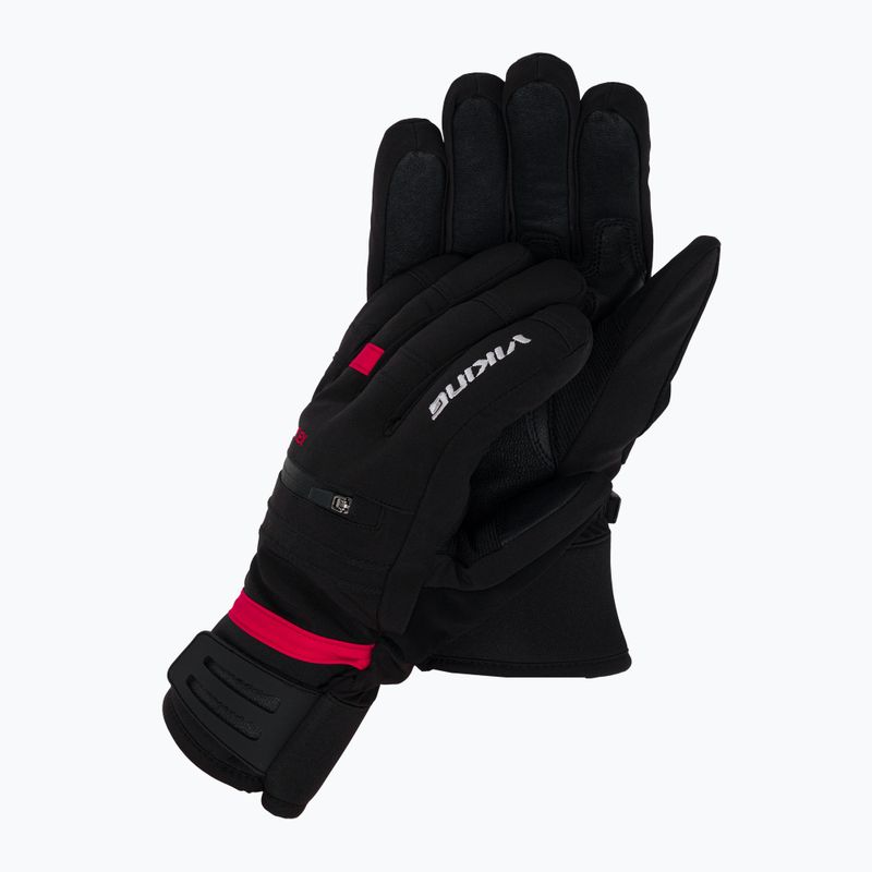 Guanti da sci da uomo Viking Kuruk Ski rosso
