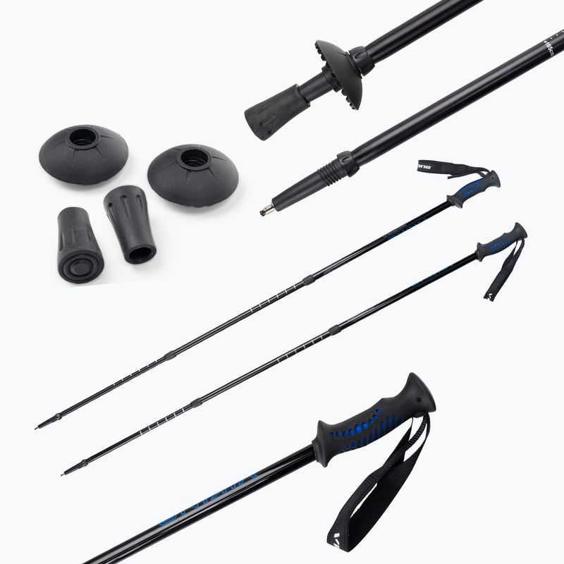 Bastoncini da trekking Viking Kalio nero/blu 8