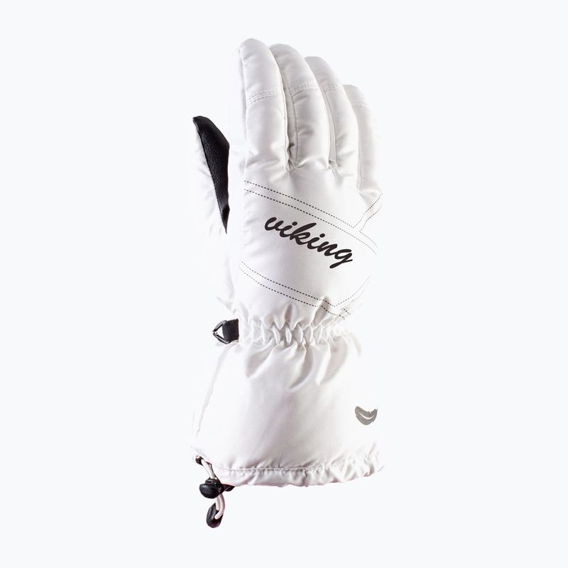 Guanti da sci da donna Viking Strix Ski bianco 6