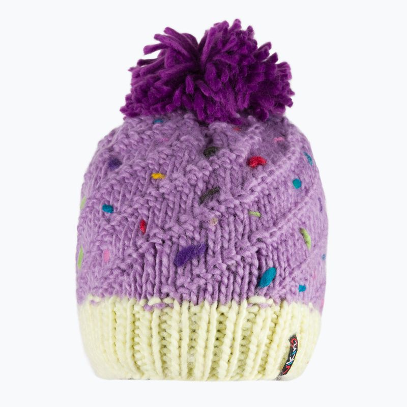 Berretto invernale per bambini Viking Cupcake viola 2