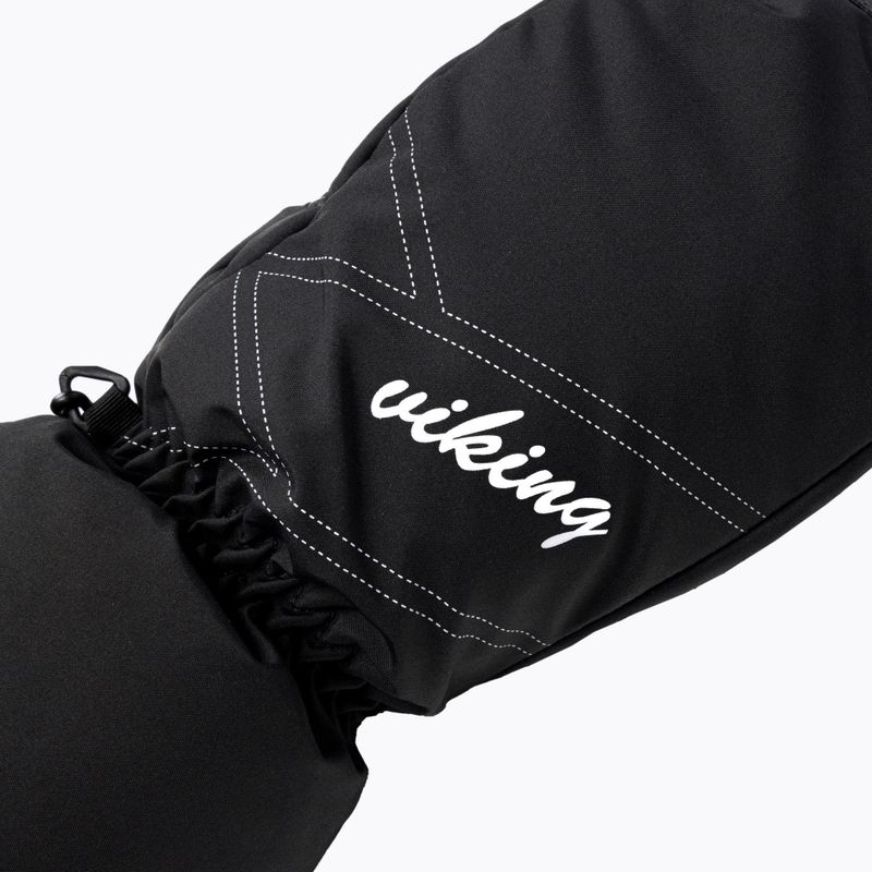 Guanti da sci Viking Strix Mitten da donna, nero 4