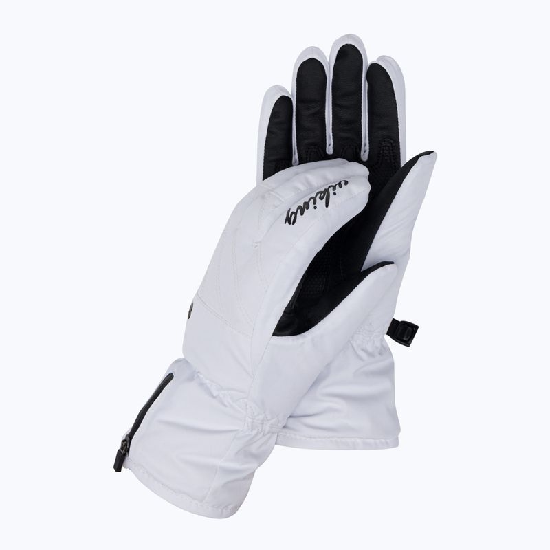 Guanti da sci da donna Viking Selena Ski bianco