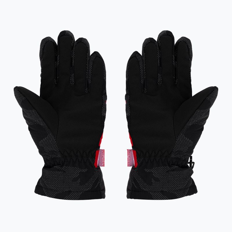 Guanti da sci per bambini Viking Mate rosso 3