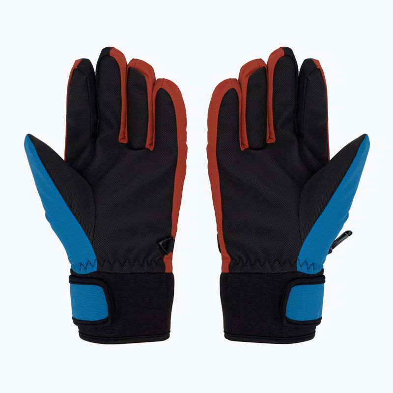 Guanti da sci per bambini Viking Fin arancione 3