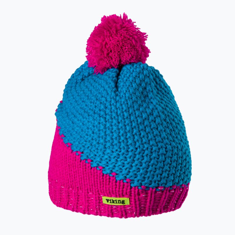Berretto invernale Viking Dago rosa per bambini