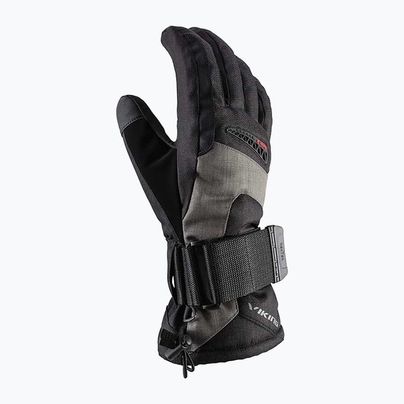 Guanti da snowboard Viking Trex grigio scuro 8