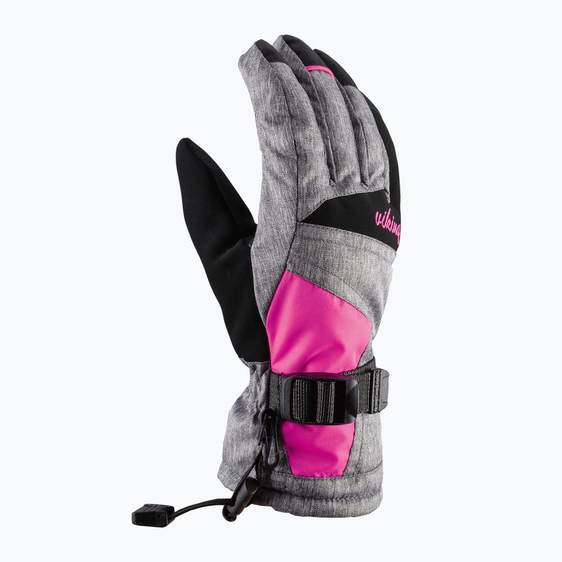 Guanti da sci da donna Viking Ronda Ski rosa 7