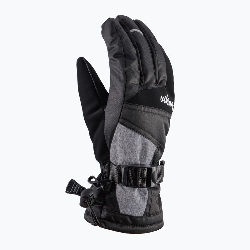 Guanti da sci da donna Viking Ronda Ski grigio scuro 6