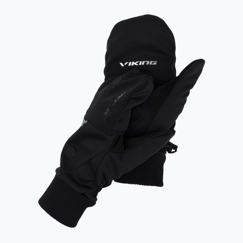 Guanti multifunzionali Viking Hadar Gore Windstopper nero