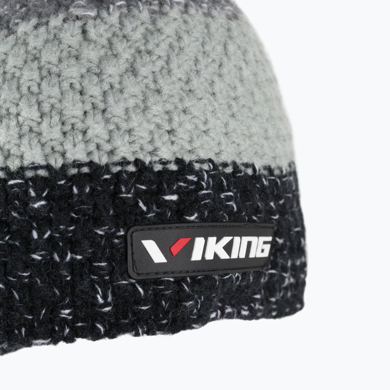 Berretto invernale da uomo Viking Cornet nero 3