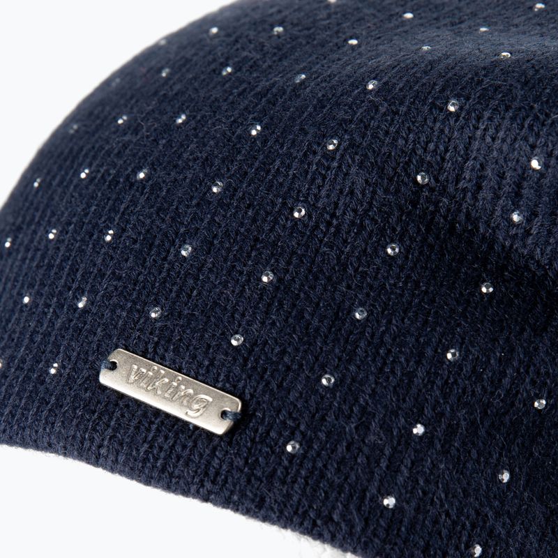 Berretto invernale da donna Viking Lili blu navy 3