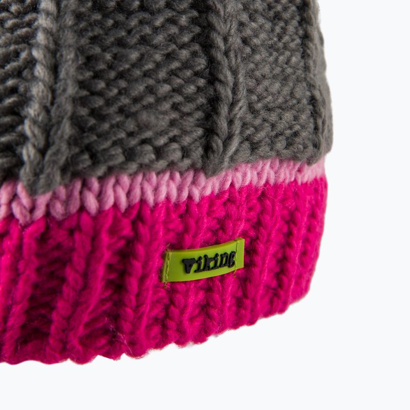 Berretto invernale per bambini Viking Kiddi grigio/scuro 3
