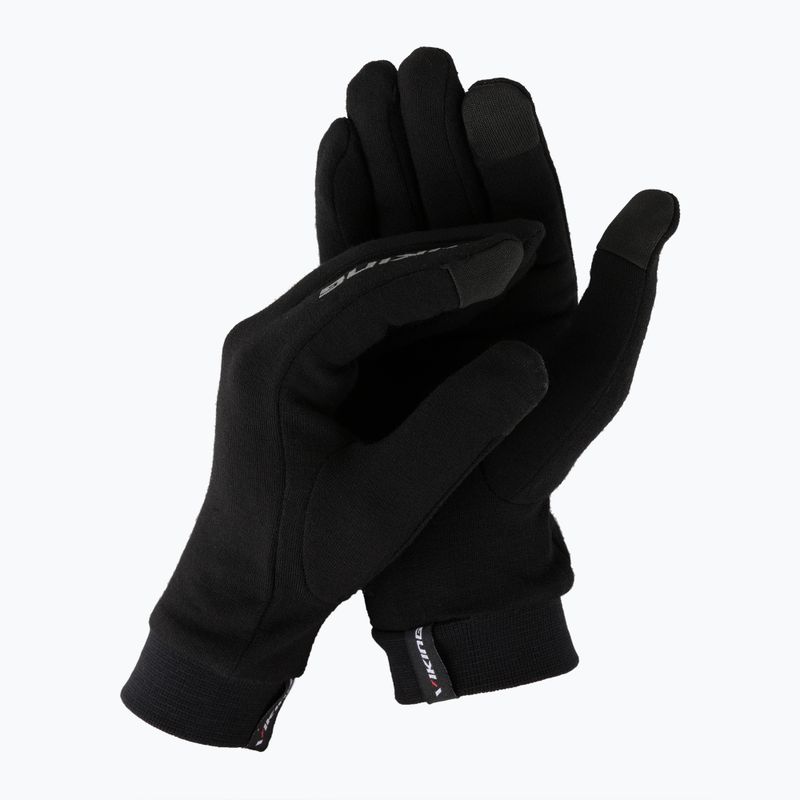 Guanti da trekking Viking Alfa Merino neri