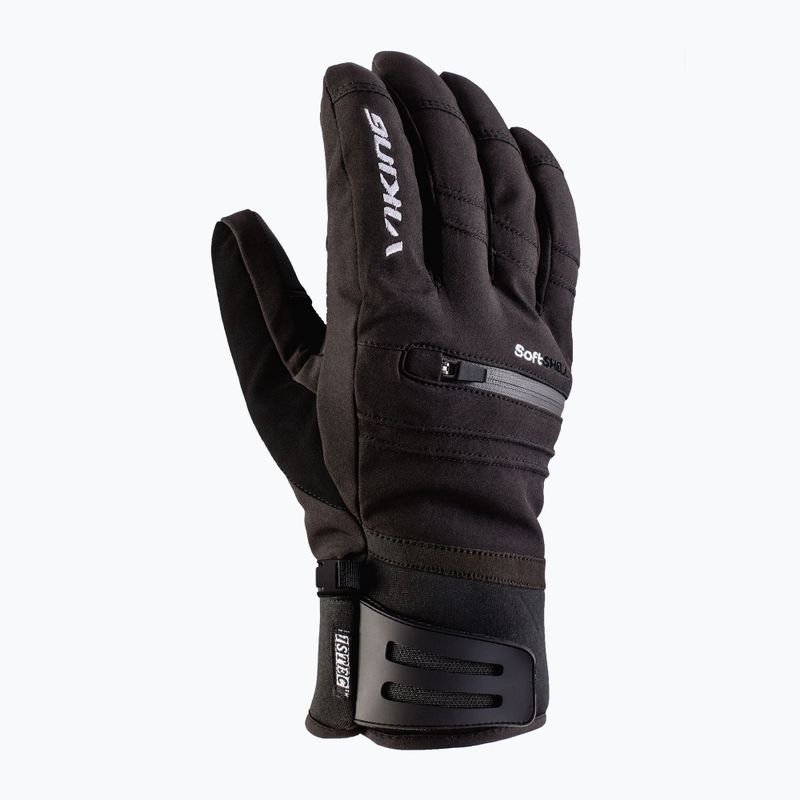 Guanti da sci da uomo Viking Kuruk Ski nero 5