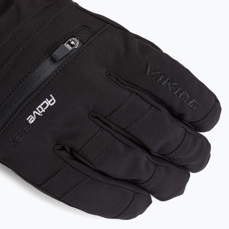 Guanti da sci da uomo Viking Kuruk Ski nero 4