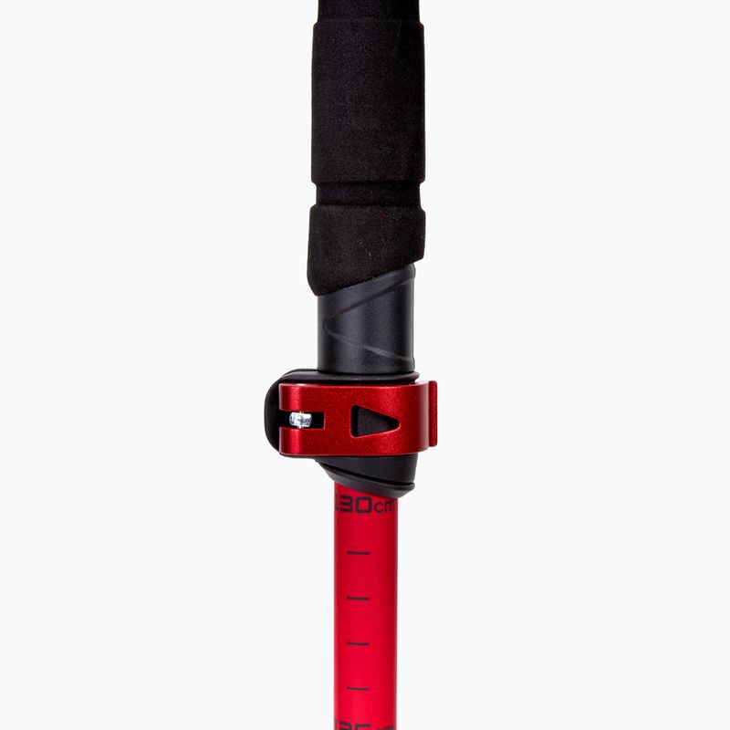 Bastoncini da sci Viking Spider nero/rosso 5