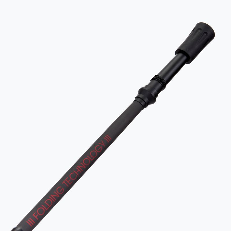 Bastoncini da sci Viking Spider nero/rosso 10