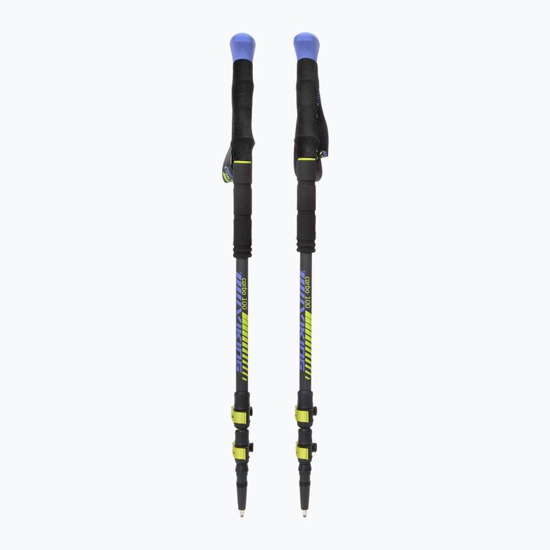 Bastoncini da trekking Viking Carbo Lite lime/blu 5