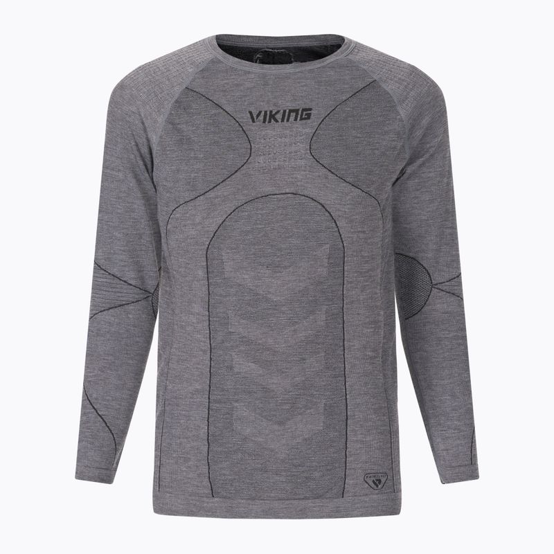Set di biancheria intima termica da uomo Viking Primus Pro Primaloft grigio scuro 2