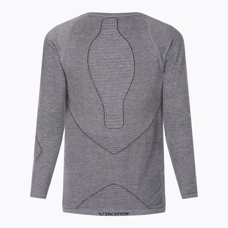 Set di biancheria intima termica da uomo Viking Primus Pro Primaloft grigio scuro 3