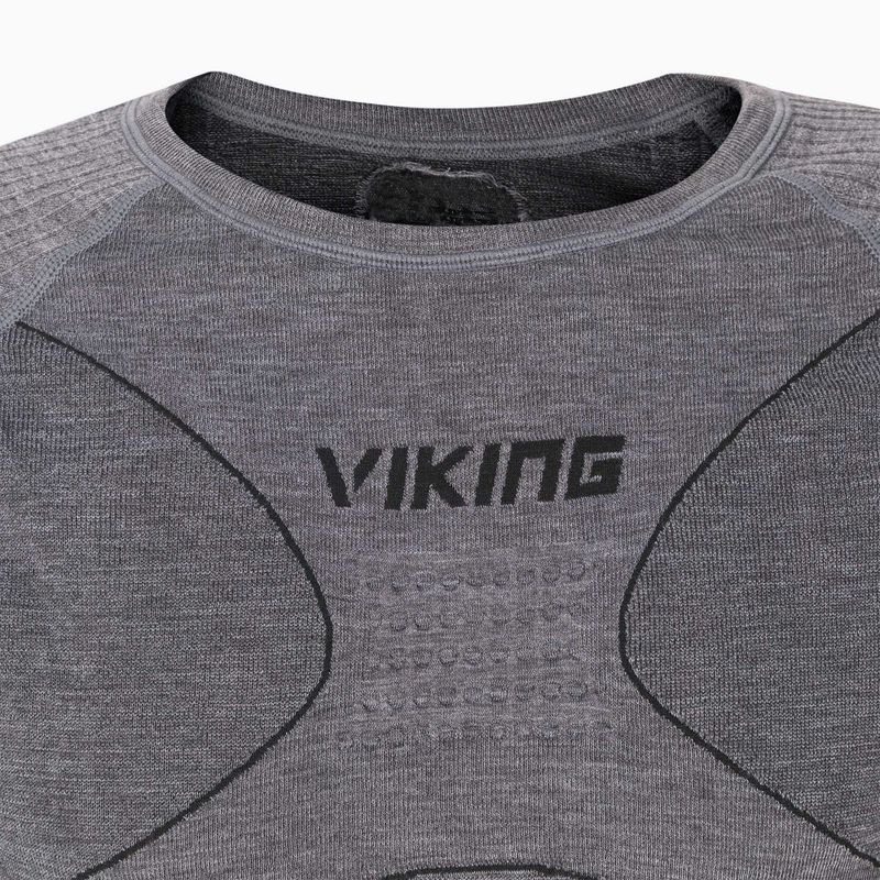 Set di biancheria intima termica da uomo Viking Primus Pro Primaloft grigio scuro 4