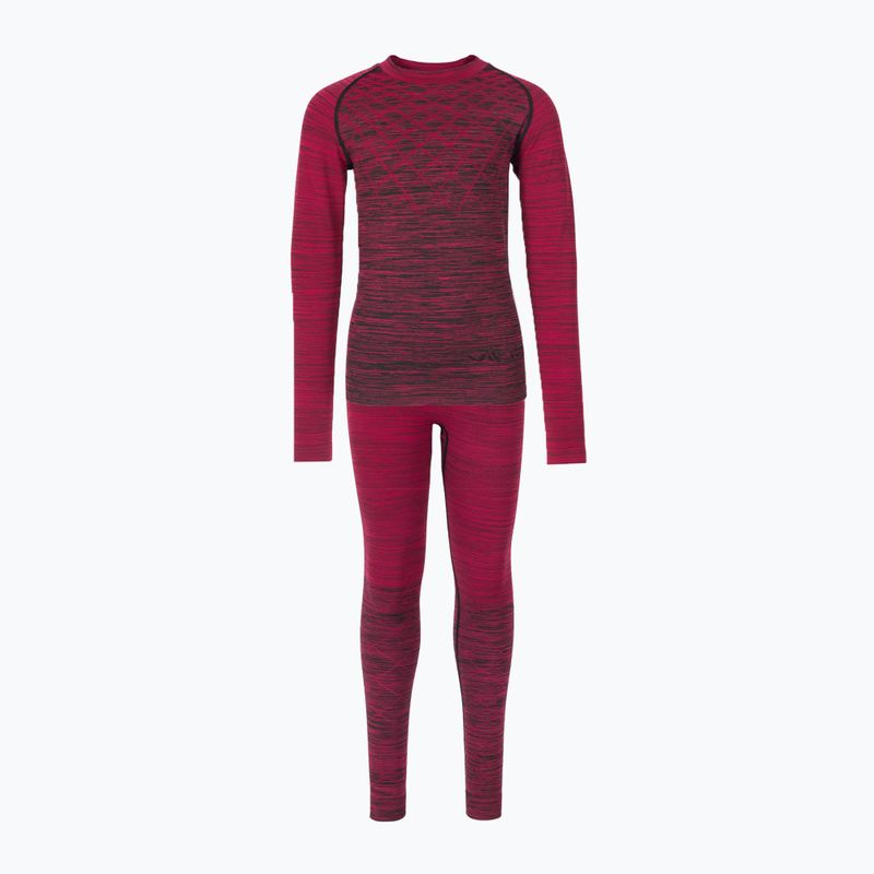 Set di biancheria intima termica per bambini Viking Fjon Bamboo rosa 4