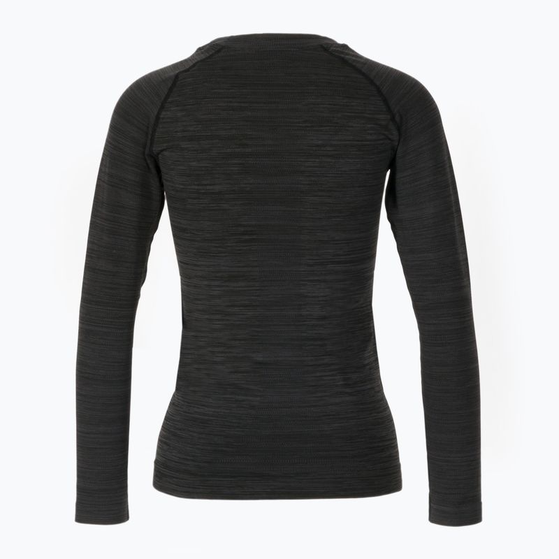 Viking Petra Bamboo a maniche lunghe termiche da donna grigio scuro 2