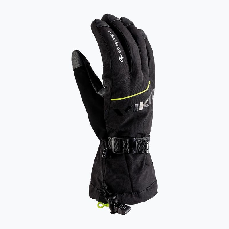 Guanti da sci Viking Hudson GTX da uomo, giallo 6