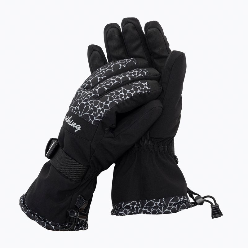 Guanti da sci da donna Viking Tanuka Ski nero