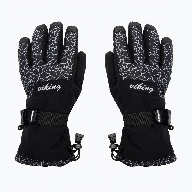Guanti da sci da donna Viking Tanuka Ski nero 2