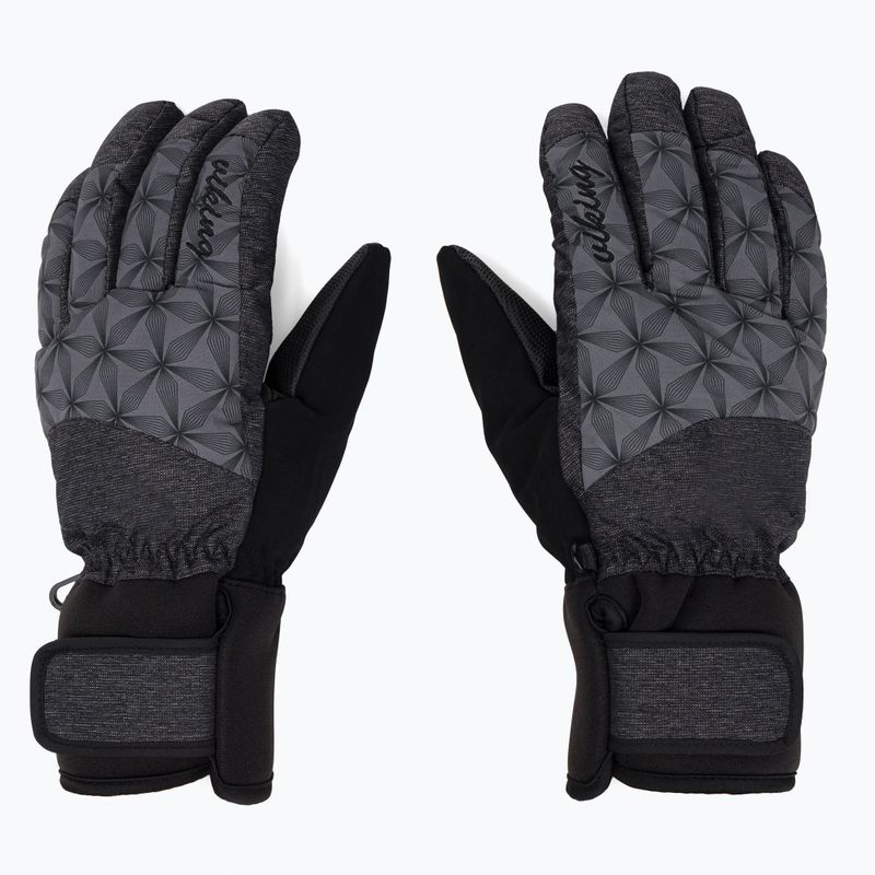Guanti da sci da donna Viking Linea Ski grigio scuro 3
