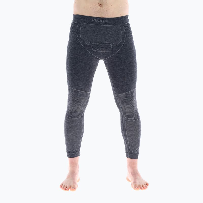 Set di biancheria intima termica da uomo Viking Primus Pro Primaloft grigio scuro 11