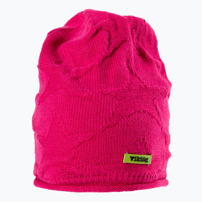 Berretto invernale per bambini Viking Latika rosa 2